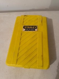 lot 99 image: Vintage Stanley Junior Tool Set in Original Yellow Case
