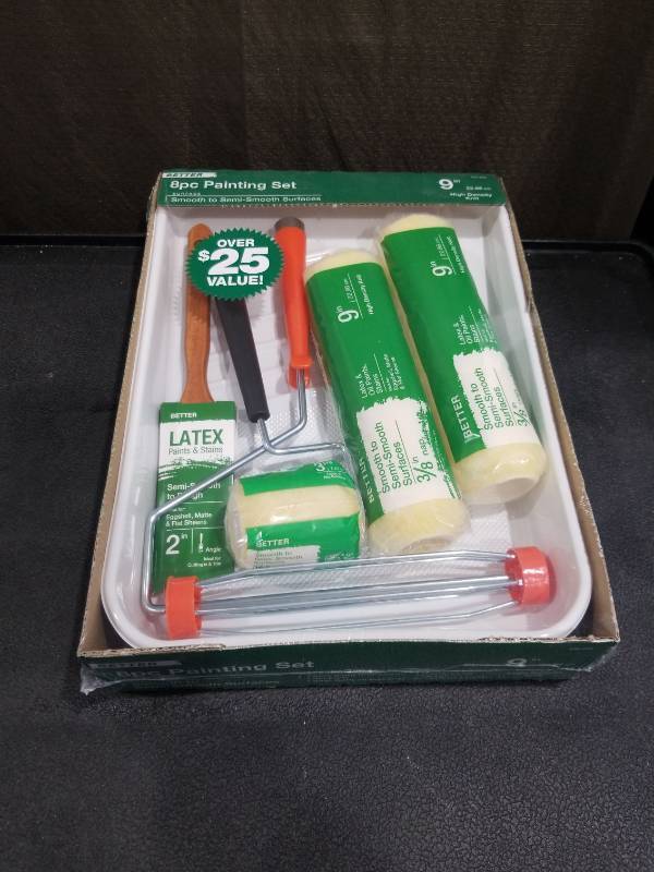 lot 1097 image: BETTER 8 PC PAINTING SET
