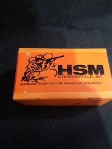 lot 1260 image: HSM 40 S&W 180 Grain Plated Bullets - 50 Count Box Sealed