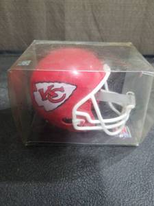 lot 1274 image: NFL Helmet Tape Dispenser, Kansas City Chiefs, Plus 1 Roll Tape 34 x 350