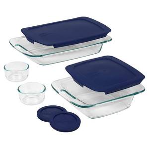 lot 3594 image: Pyrex 8 Piece Bake and Store Set Sealed New
