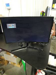 lot 3610 image: Samsung 27 Inch Curved LED Computer Monitor