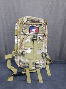 lot 3627 image: Ammunition Depot Tactical Military Backpack Multicam