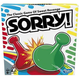 lot 3720 image: Sorry Board Game for Kids  Classic Hasbro Board Game Each Player Gets 4 Pawns for Kids Ages 6 and up New