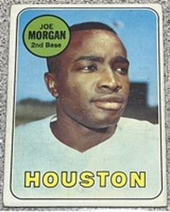 lot 135 image: 1969 Topps Baseball Card #35 - Joe Morgan Houston Astros