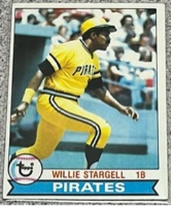 lot 169 image: 1979 Topps Baseball Card #55 - Willie Stargell Pittsburgh Pirates