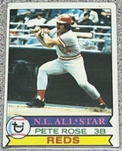 lot 170 image: 1979 Topps Baseball Card #650 - Pete Rose All-Star