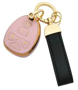 lot 4372 image: Pink Padlock with Keys