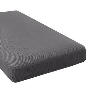 lot 4408 image: H.VERSAILTEX Super Stretch Individual Chaise Cover Sectional Couch Covers for L Shaped Sofa Both LeftRight Featuring Thick Jacquard Textured Twill Fabric (1 Piece Chaise Cover Large, Grey)