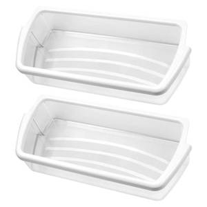 lot 5228 image: 2 PACKS W10321304 Refrigerator Door Shelf by AMI PARTS Fit for Whirl-pool fridge shelf replacement WRS325FDAM02 WRS325FDAM04 WRS325FDAB02 WRS325FDAB06 WRS325FDAD02, Replaces AP6019471 PS11752778