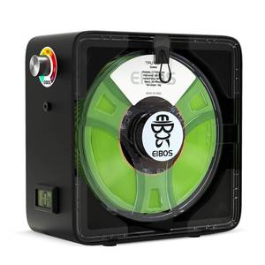 lot 5230 image: ��EIBOS Official�� 3D Printer Filament Dryer Easdry Box with Fan, Adjustable Temperature, Humidity Control & Spool Holder, Compatible with 1.75mm 2.85mm 3.00mm Nylon, PLA, ABS