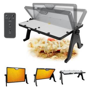 lot 5241 image: ZEMIRO CHARGE 180W Radiant Chicken Coop Heater Energy-Efficient Winter Heating, Safer Alternative to Brooder Lamps,Heater with 2 Heating Plates for Chick Kitten Puppy Pets Animals