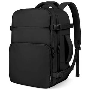 lot 6135 image: ZOMFELT Travel Backpack for Women Men, Carry on Backpack, TSA 15.6 inch Laptop Backpack Flight Approved, Personal Item Travel Bag Nurse Bag Casual Daypack for Weekender Business Trip, Black