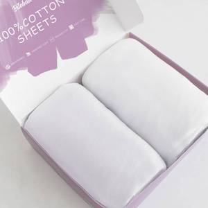 lot 6139 image: Bassinet Sheets Fit for Dream On Me Lacy, Delta Children Curve, Regalo Baby Basics Infant, Fisher Price, Simmons Kids(for Twins) and Safety 1st Bassinet,100% Cotton Sheet, 2 Pack, White