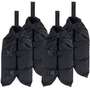 lot 6193 image: Canopy Weights Bag(192lbs) Set of 4, 1680D Heavy Duty Pop Up Tent Weights Sand Bags for Instant Outdoor Sun Shelter Canopy Patio Umbrella