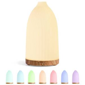 lot 6204 image: SALKING Essential Oil Diffuser, 100ml Aromatherapy Diffusers with Adjustable Mist Mode Timer Setting, Ultrasonic Diffusers for Essential Oils, Warm White Lights, 7 LED Colors, for Office Home