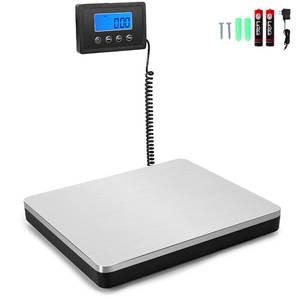lot 6233 image: YONCON Shipping Scale, 400lb50g Digital Postal Scale, Weight Scale for PackagesLuggagePostageMailSmall BusinessWarehouse, Battery & Adapter Included