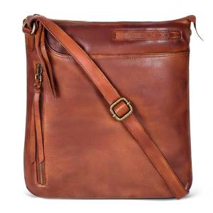 lot 6250 image: Leather Crossbody Bags for Women - Ladies Sling Handbags - Medium Cross body Purses Handbags - Purses For Women (Light Cognac)