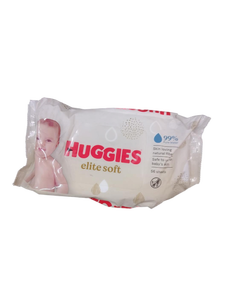 lot 6266 image: Huggies Elite Soft Baby Wipes 56 Sheets