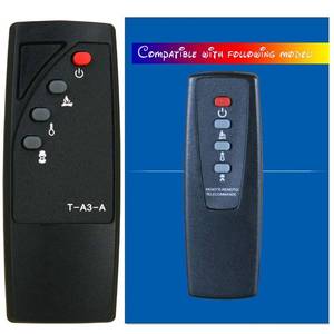 lot 6269 image: Replacement for Twin Star ClassicFlame Classic Flame Electric Fireplace Stove Heater Infrared Remote Control 18EF022GRA 18EF022SRA 23EF022GRA 23EF022SRA 26EF022GRA 26EF022SRA