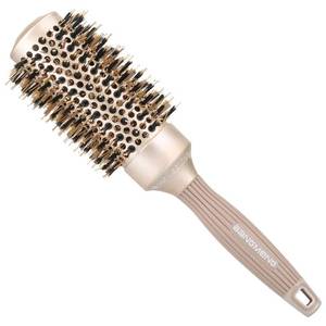 lot 6288 image: BANGMENG Round Brush Blow Out with Boar Bristles, Nano Thermal Ceramic Ionic Round Hair Brush for Women Blow Drying, Enhance Texture for Styling (1.75 Inch Barrel, 2.9 Inch with Bristle)