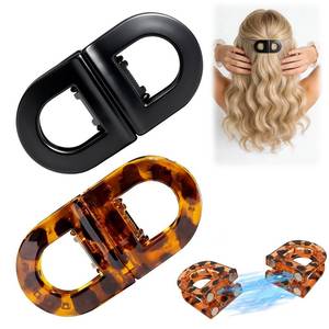 lot 6304 image: A2Pcs Magnetic Hair Clips, Strong Hold No-Slip Magnetic Hair Styling Clips for Women, Seamless 2-in-1 Design for Easy Everyday Hairstyles, Gentle on All Hair Types