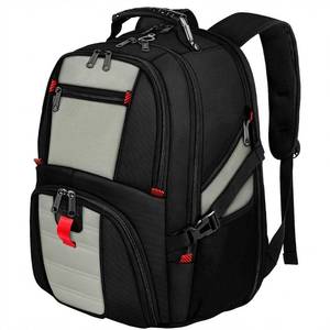 lot 11559 image: YOREPEK Large Backpack for Men, Extra Large Laptop Backpacks for Men Women, Water Resistant Travel Backpack Airline Approved Business Work Bag Fits 17 Inch Computer, Black