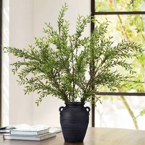 lot 11617 image: Suncalla 43 Artificial Eucalyptus Branches for Summer Home Decor, Tall Faux Greenery Stems for Vases, Centerpieces, Wedding Arrangements, Table Displays, Farmhouse Modern Floral Decorations(3 Pack)