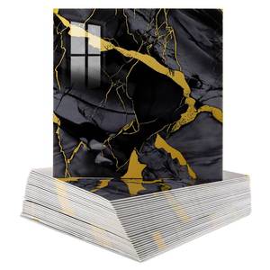 lot 11620 image: PGVALXOR 30 Sheets Marble-Effect Peel and Stick Backsplash, Self-Adhesive PVC Foam Wall Panels for Kitchen Backsplash, Bathroom, 11.8 x 11.8