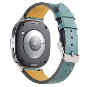 lot 12024 image: Mtozon Leather Bands Compatible with Samsung Galaxy Watch 8 40mm44mm 46mm Classic Straps Wristbands Women, Blue