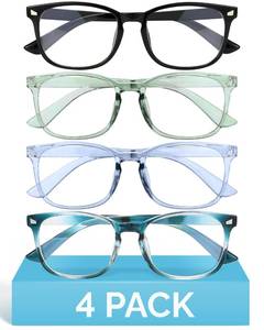lot 12034 image: MIGSIR Blue Light Blocking Glasses for Computer Gaming, Fashion Fake Helps Reduce Screen Fatigue Eyeglasses for Women Men