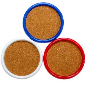 lot 12038 image: Chef Craft Basic Cork Coasters with Plastic Frame, 4 Inches in Diameter 4 Piece Set, Color May Vary