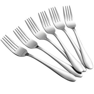 lot 12044 image: Aebeky 12-Piece Stainless Steel Dessert Forks,Salad Forks Set,6.7-Inch