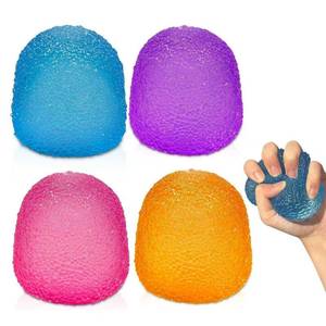lot 12048 image: 4PCS Stress Balls,Squishy Fidget Toys for Kids and Adults, Super Solid Sugar Balls for Classroom Prize Favors Easter Basket Stuffers & Easter Gifts (Missing Two)