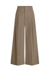 lot 12089 image: PRETTYGARDEN Womens Spring Wide Leg Palazzo Pants 2026 Trendy Loose Button High Waist Pleated Work Business Casual Trousers (Khaki,Large)
