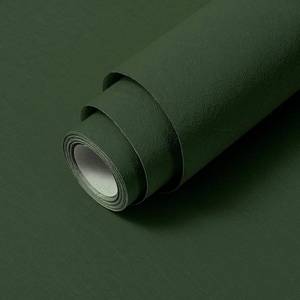 lot 12382 image: Abyssaly Dark Green Peel and Stick Wallpaper Removable Silk Texture Contact Paper Self Adhesive Vintage Embossed Stick on Wallpaper Home Decorativon for Wall Shelf Liner Paper 15.7 X 118