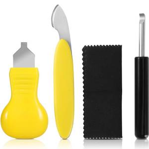 lot 12393 image: Botober 4 PCS Professional Watch Back Removal Tool��Pry Back Case Opener�� Battery Replacement Set, Watch Repair Kits