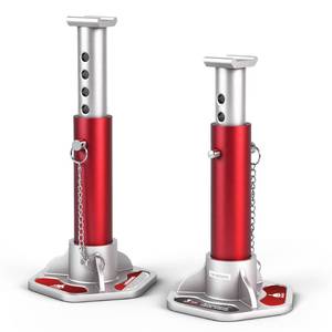 lot 13748 image: JACK BOSS 3 Ton (6000 lbs) Aluminum Lightweight Jack Stands with Locking Support Pins for Cars,SUVs, and Light Duty Trucks,1 Pair