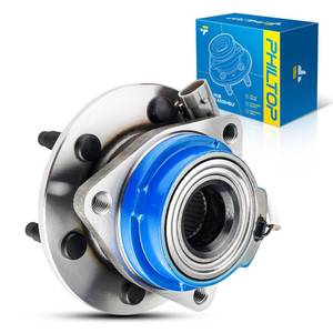 lot 13764 image: PHILTOP 512243 Rear Wheel Hub and Bearing Assembly 6 Lugs for 2004-2009 Cadillac SRX, 2005-2011 Cadillac STS, 2004-2007 Cadillac CTS, 1 PCS with ABS