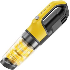 lot 14227 image: XenonLab 4-in-1 Cordless Handheld Vacuum, Portable Car Vacuum 10000Pa Powerful Suction with HEPA Filter & Large Dust Cup, Rechargeable for Car 1.1lb Ultra-Light,