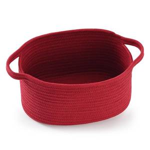 lot 14238 image: Happyiren Cute Burgundy Woven Gift Basket �� Empty Burr Baskets for Mothers Day Graduation Birthday Raffle, Decorative Storage Organizer Box for Toys Seasonal Decor (13 D x 8 W x 6 H)