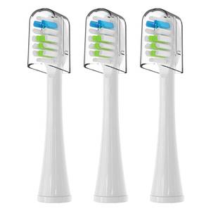 lot 14267 image: 3 Pack Replacement Replacement Brush Heads for Waterpik Sonic Fusion Flossing Toothbrush Compatible with Sonic Fusion SF01SF02 and Sonic Fusion 2.0 SF03SF04- Black with Caps