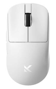lot 14275 image: MCHOSE L7 Ultra Plus Wireless Gaming Mouse, PAW3950 42K Sensor, 500mAh, WirelessWired Dual 8K Polling, 46g Ultra-Light Weight, 2.4GHz RFBTWired Tri-Mode Connection - White