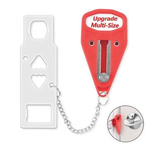 lot 14315 image: AceMining Portable Door Lock Home Security Door Lock Travel Lockdown Locks for Additional Safety and Privacy Perfect for Traveling Hotel Home Apartment College