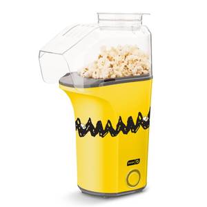lot 15590 image: Peanuts DASH Fresh Pop Popcorn Maker - Oil-Free, Air Popcorn Popper - With Measuring Cup & Recipe Guide - Perfect for Movie Nights - 16 Cups