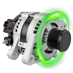 lot 15598 image: 11775N Alternator Fits for Honda Odyssey 2014 2015 2016 2017 3.5L V6,130A 12V, Replace 31100-RV0-A11 31100-RV0-A12 11775 1042118520 400-52718R 31100-RV0-A11RM 104211-8520