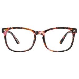 lot 16088 image: Jectieey Reading Glasses for Women Men - Blue Light Blocking UV Filter Computer Readers,Anti Eyestrain Eyeglasses(Blue Pink Floral, 1.75X)