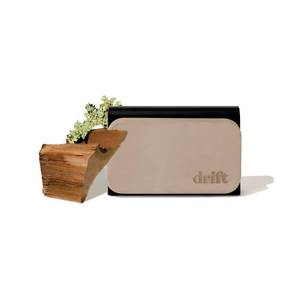 lot 16105 image: Drift Car Air Freshener - Stone Air Freshener Car Odor Eliminator - Long Lasting Scent - Auto Accessories - Metal Clip - Essential Oils - Clean Ingredients - Teak Scent Starter Kit open