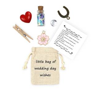 lot 16107 image: LUOKIFUR Wedding Small Bag Souvenirs, Meaningful Wedding Gifts, Suitable for Couples,Brides and Grooms, Wedding Blessings(Wedding Bag)