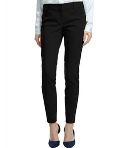 lot 16118 image: SATINATO Womens Straight Pants Stretch Slim Skinny Solid Trousers Casual Business Office (14 Regular, Black)
